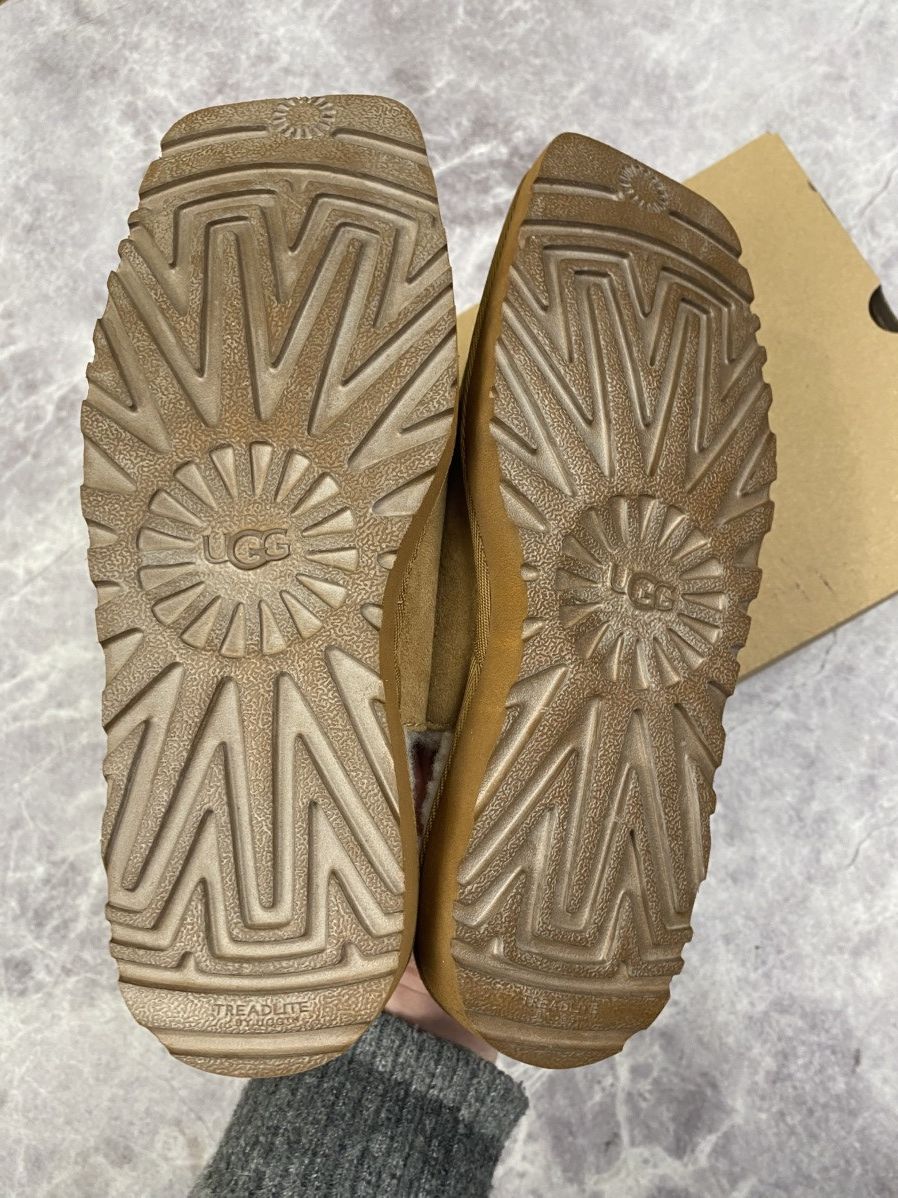 Eckhaus Latta Ugg x Eckhaus Latta Square Toe Sheepskin and Leather Mules Size US 8 / IT 38 - 8 Thumbnail