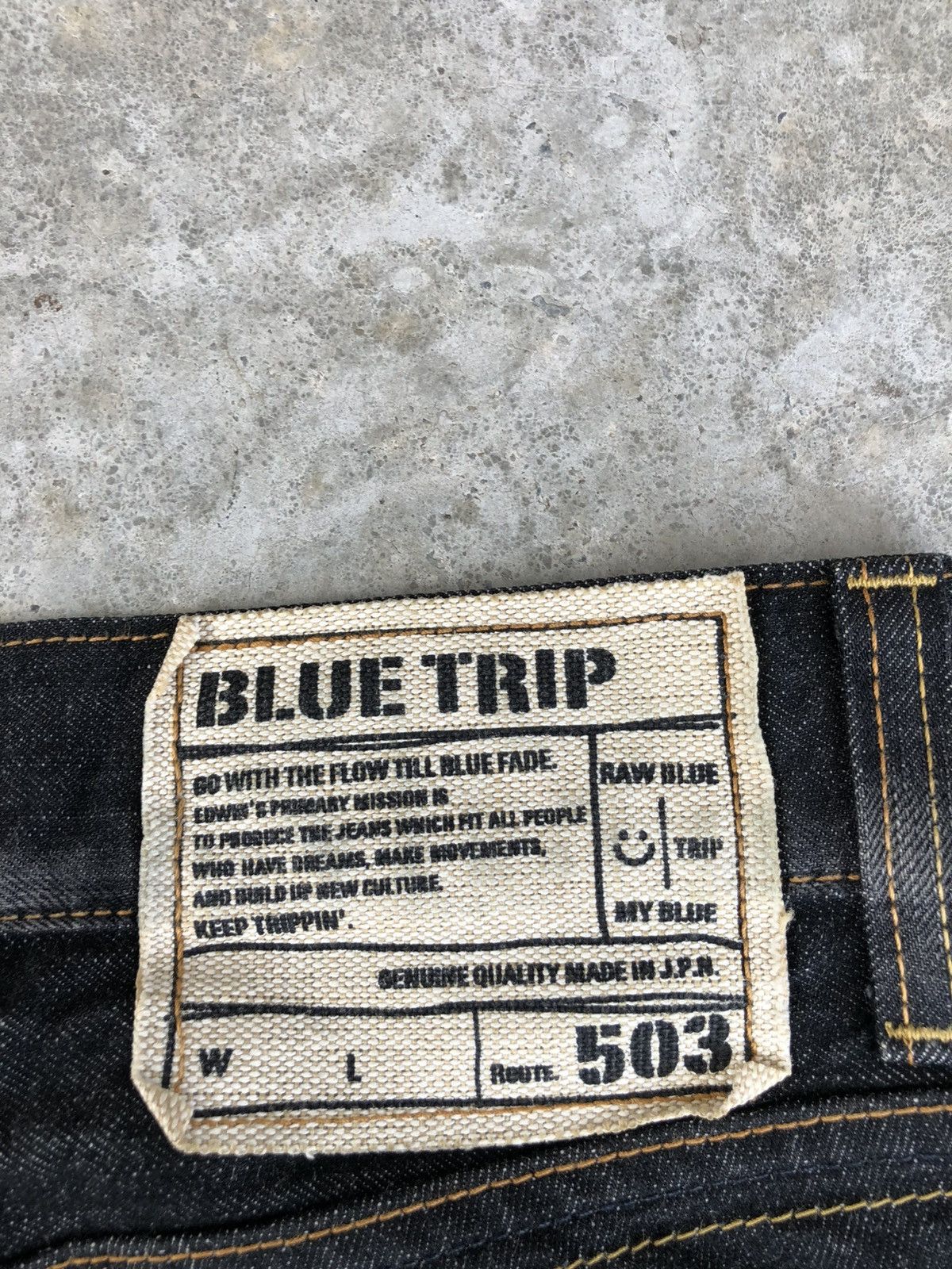 If Six Was Nine Edwin 503 Flared Distressed Jeans Whiskered Size US 30 / EU 46 - 18 Thumbnail