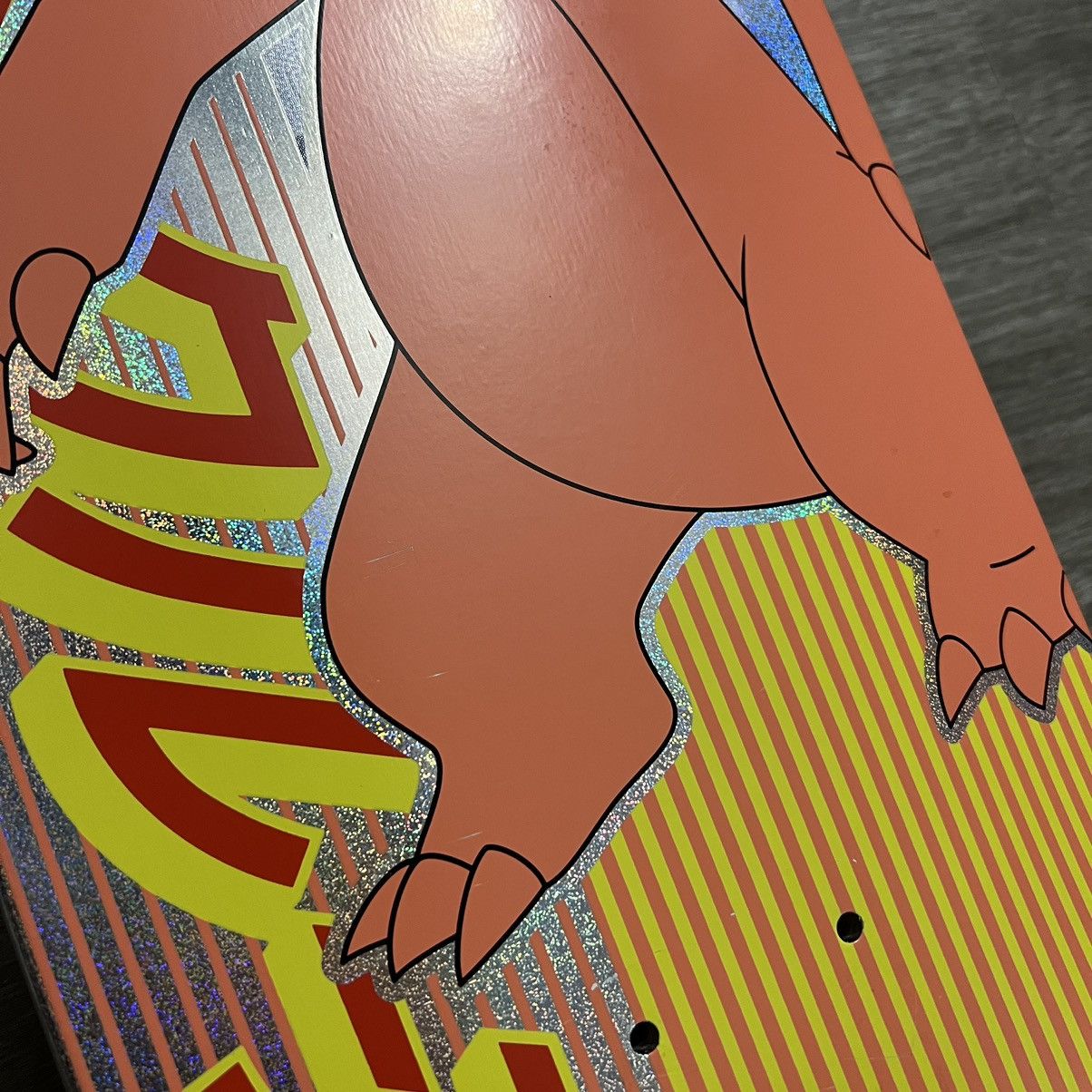 Pokemon × Santa Cruz Skateboards Pokemon Santa Cruz Charmeleon Skateboard Deck With Griptape Size ONE SIZE - 10 Thumbnail