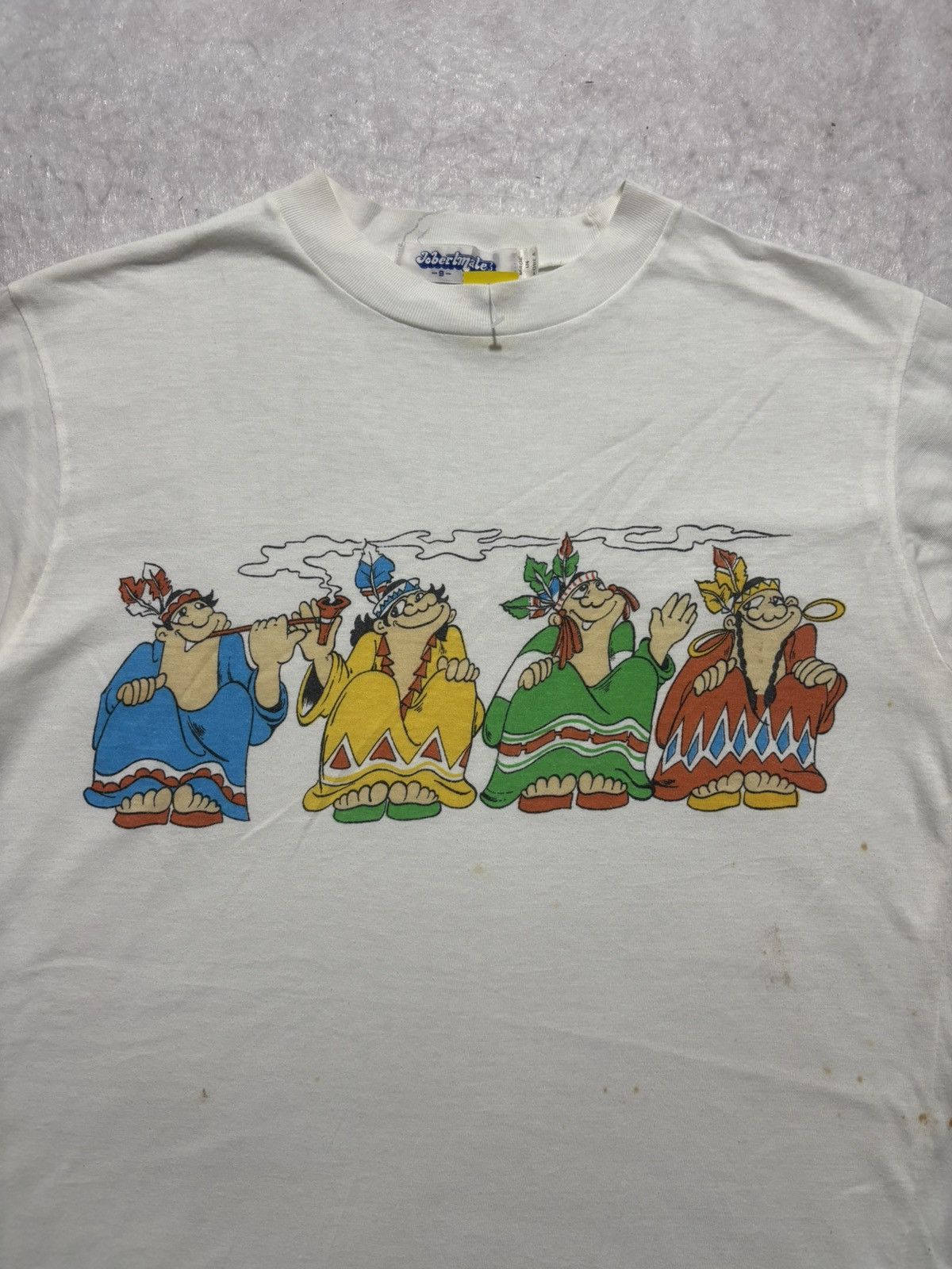 Vintage Vintage Smoke Tshirt Size US S / EU 44-46 / 1 - 2 Thumbnail