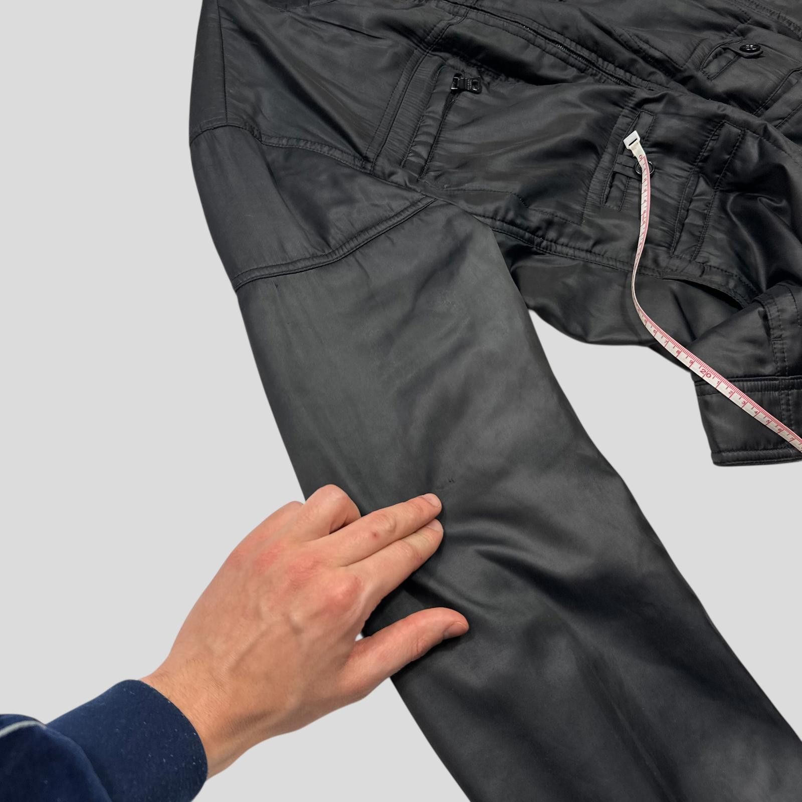 Prada Prada Milano 2009 Inside-out Poly Moto Bomber Jacket IT50 M Size US M / EU 48-50 / 2 - 6 Thumbnail
