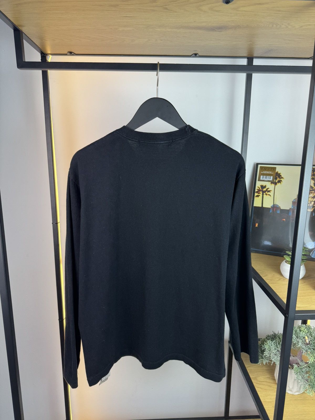 Ground Y × Japanese Brand × Yohji Yamamoto Yohji Yamamoto Ground Y Brush Signature Long Sleeve T-Shirt Size US L / EU 52-54 / 3 - 6 Thumbnail