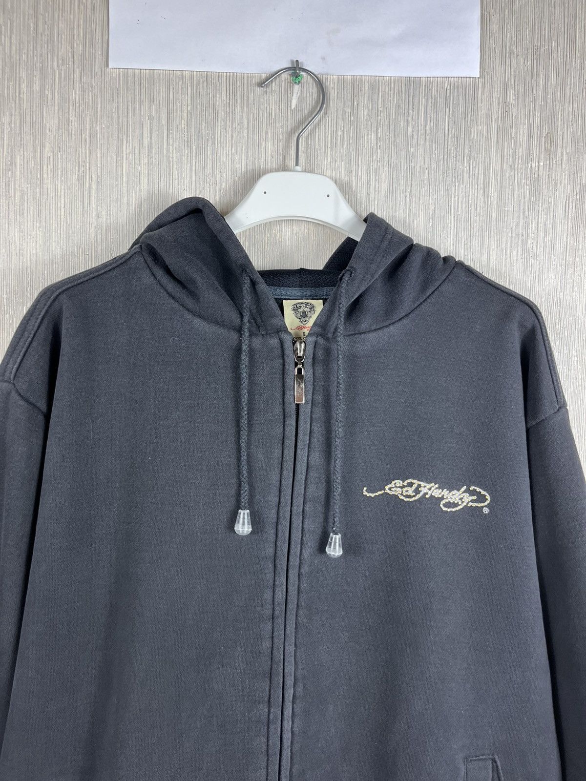 Ed Hardy × Vintage Vintage Ed Hardy by Christian Audigier y2k zip hoodie heart Size US M / EU 48-50 / 2 - 5 Thumbnail
