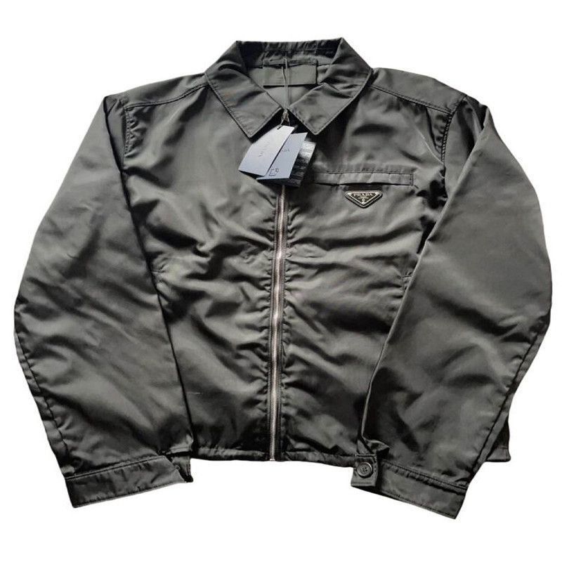 Prada Prada Black Lightweight Collar Jacket-2506 Size US M / EU 48-50 / 2 - 5 Thumbnail
