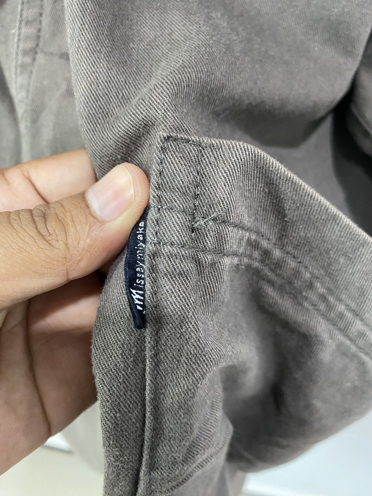 Homme Plisse Issey Miyake ISSEY MIYAKE DESIGN STUDIO OVERSIZED LONG COTTON DISTRESS Size US M / EU 48-50 / 2 - 7 Thumbnail