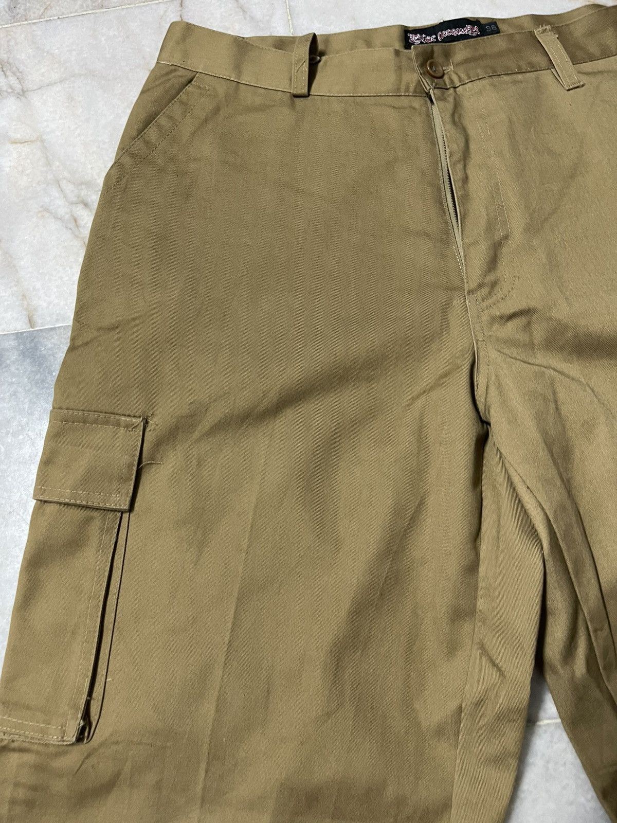 Japanese Brand Blac Lacquer Cargo Pants Brown Size US 36 / EU 52 - 4 Thumbnail