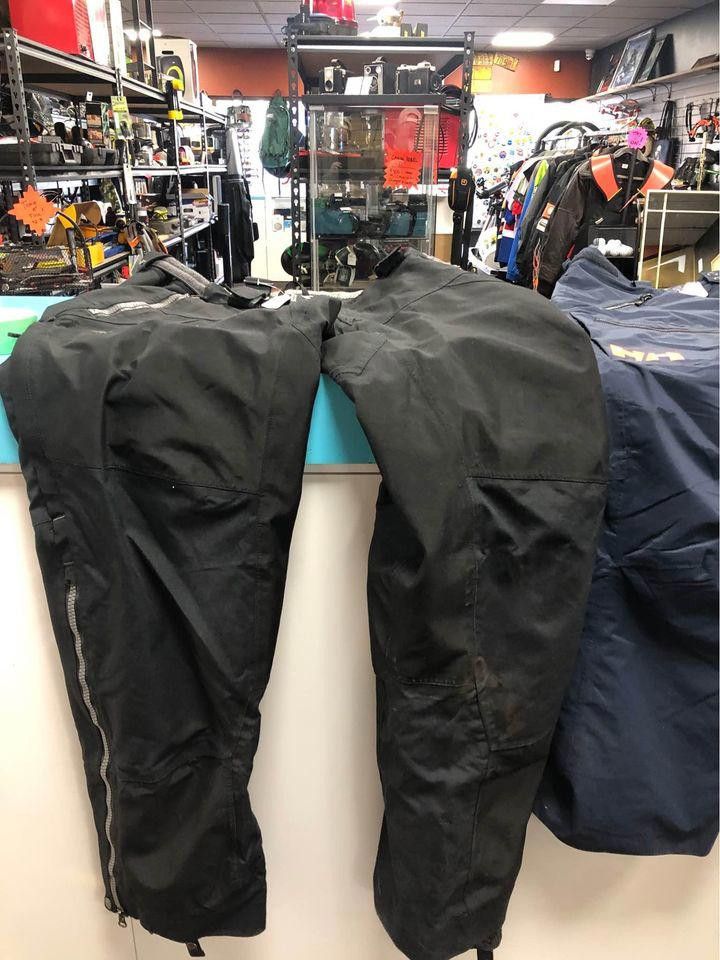 Designer Motofist Black Motorcycle Pants - Mens 2XL Size US 40 / EU 56 - 1 Thumbnail
