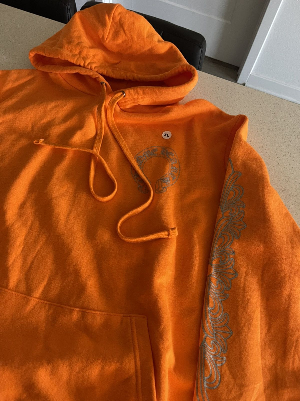 Chrome Hearts Chrome Hearts Horseshoe Floral Hoodie Size US XL / EU 56 / 4 - 3 Thumbnail