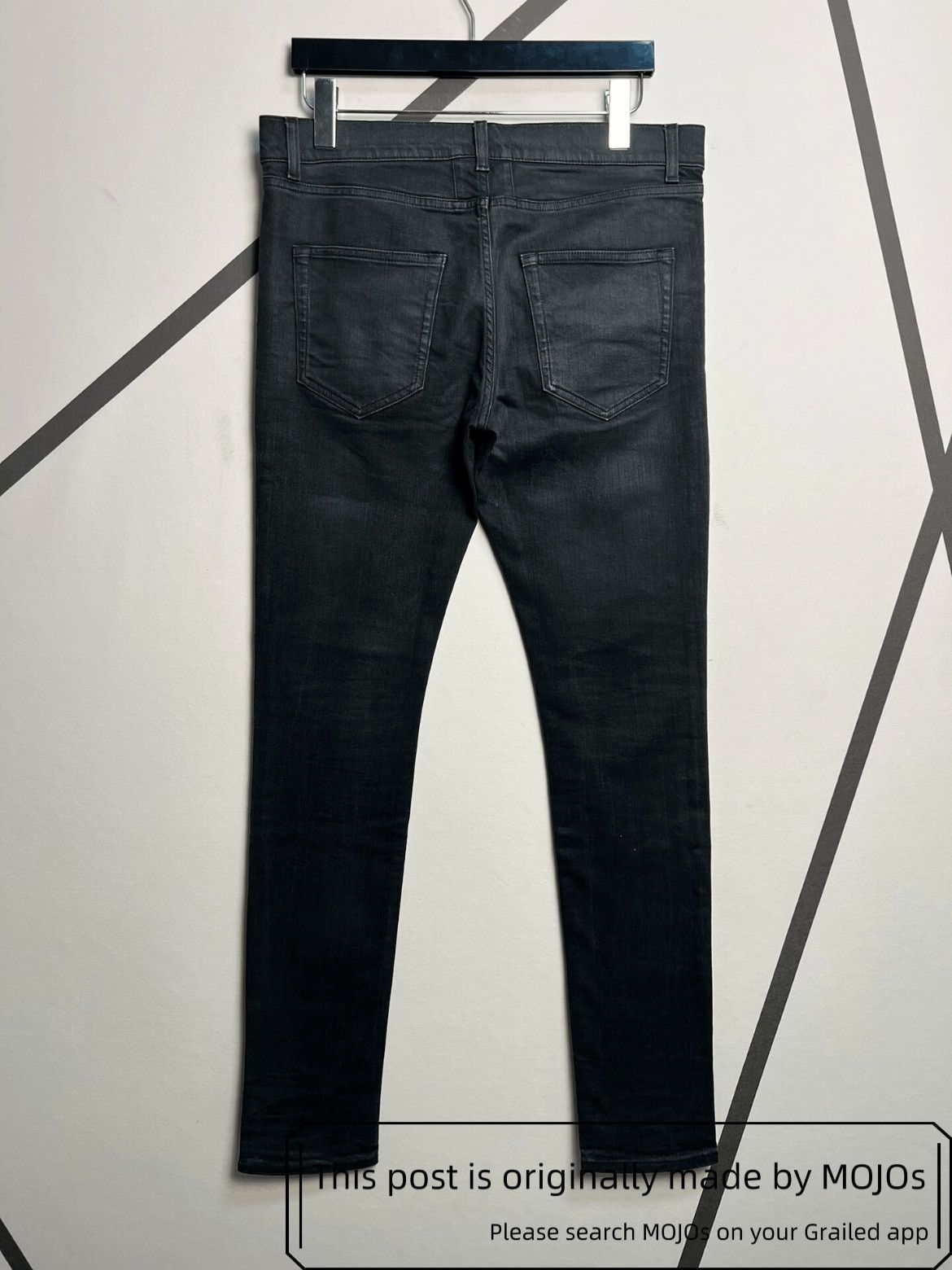 Saint Laurent Paris Sz 32 Saint Laurent Paris 15AW Light Wash Denim mojos606 Size US 32 / EU 48 - 2 Thumbnail