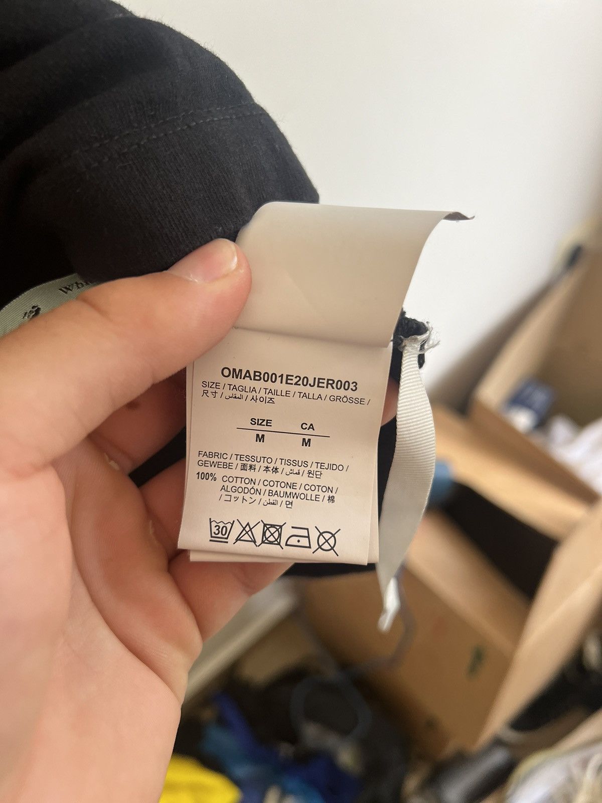 Off-White Off white marker Long sleeve TEE Size US M / EU 48-50 / 2 - 10 Thumbnail