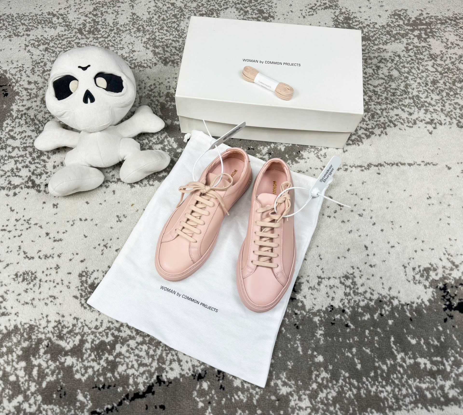 Common Projects Common Projects Pastel Pink Sneakers 35 New Size US 4.5 / IT 34.5 - 1 Thumbnail