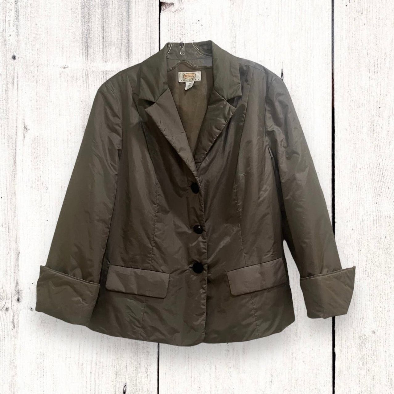 Other Talbots Petites puffer jacket blazer Women's size 10 Size L / US 10 / IT 46 - 2 Thumbnail