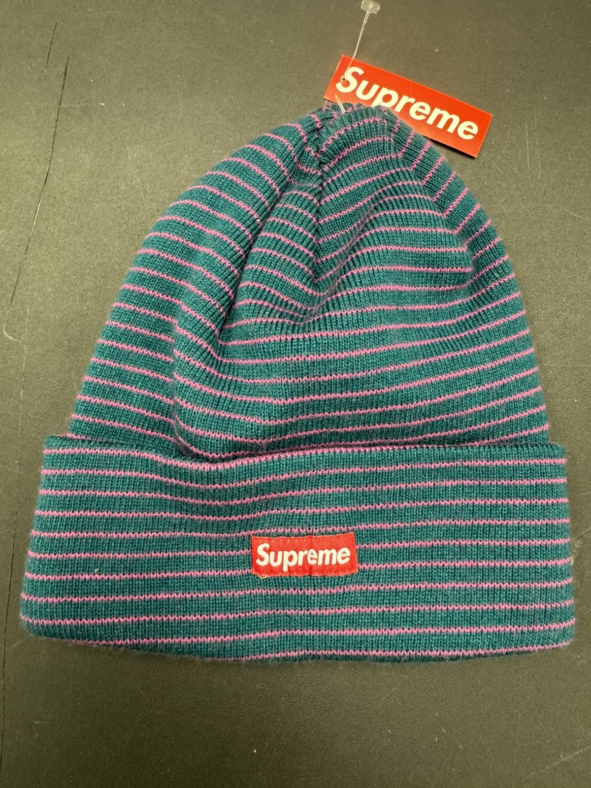 Supreme FW13 Supreme Striped Beanie Size ONE SIZE - 1 Thumbnail