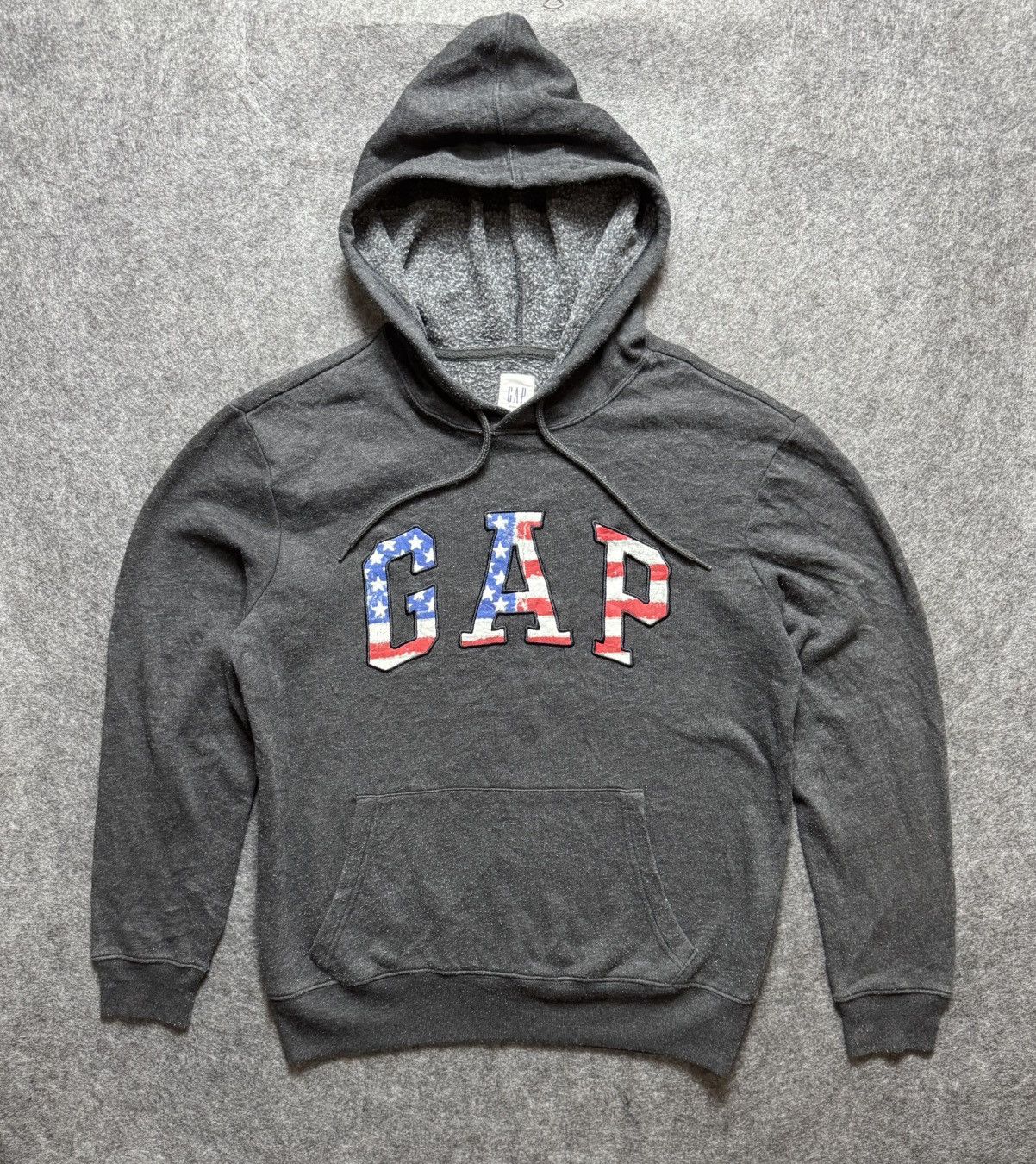 Gap GAP American Flag Hoodie Size US XS / EU 42 / 0 - 1 Thumbnail