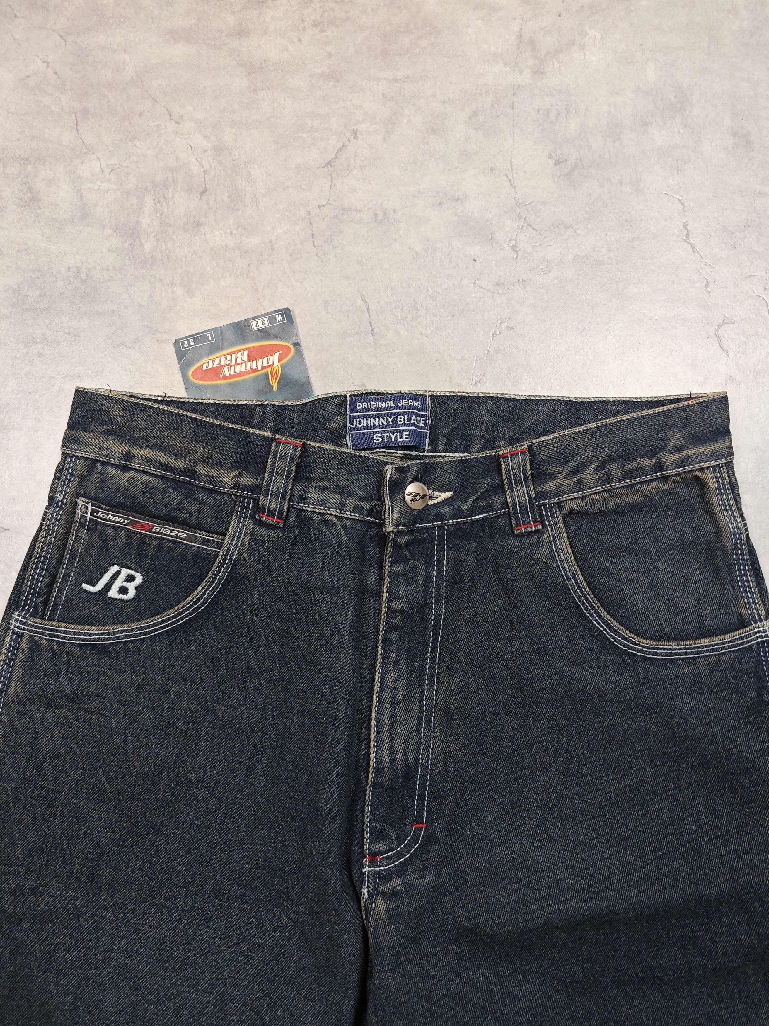 Vintage Johnny Blaze Vintage Y2K Jeans Size US 32 / EU 48 - 7 Thumbnail