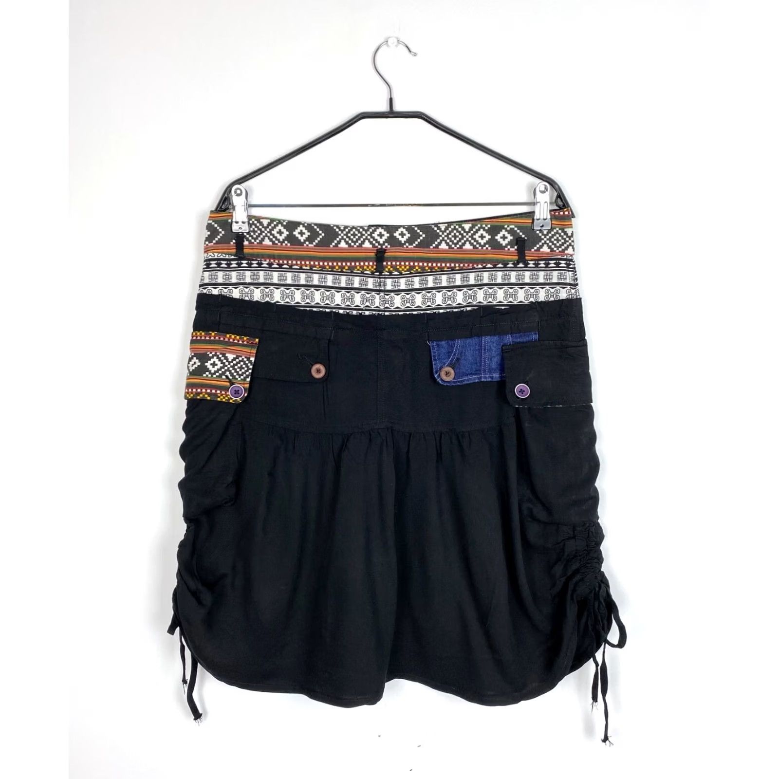 Desigual Desigual Skirt Women 42 Short A-Line Multicoloured - Womens (Size 42) Size 28" / US 6 / IT 42 - 2 Thumbnail