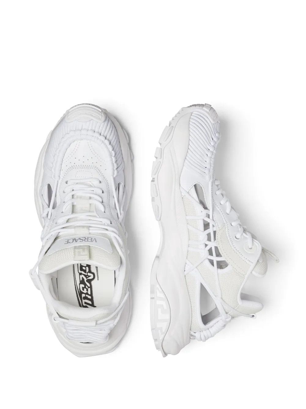 Versace o1y0226 Low-Top Sneakers in White Size US 6.5 / IT 36.5 - 4 Thumbnail