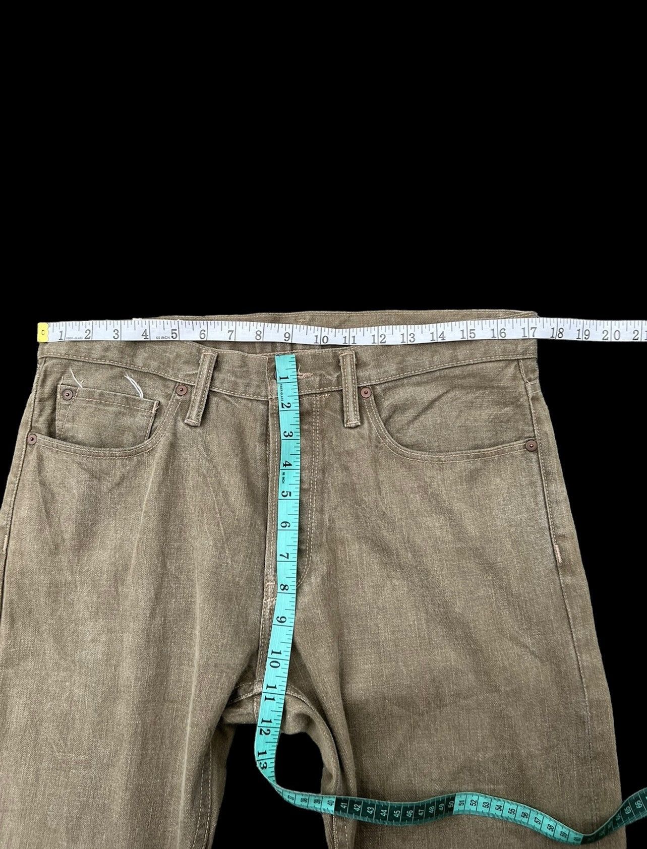 Todd Snyder Todd Snyder NY Damaged Color Denim Selvedge Jeans Size US 32 / EU 48 - 3 Thumbnail