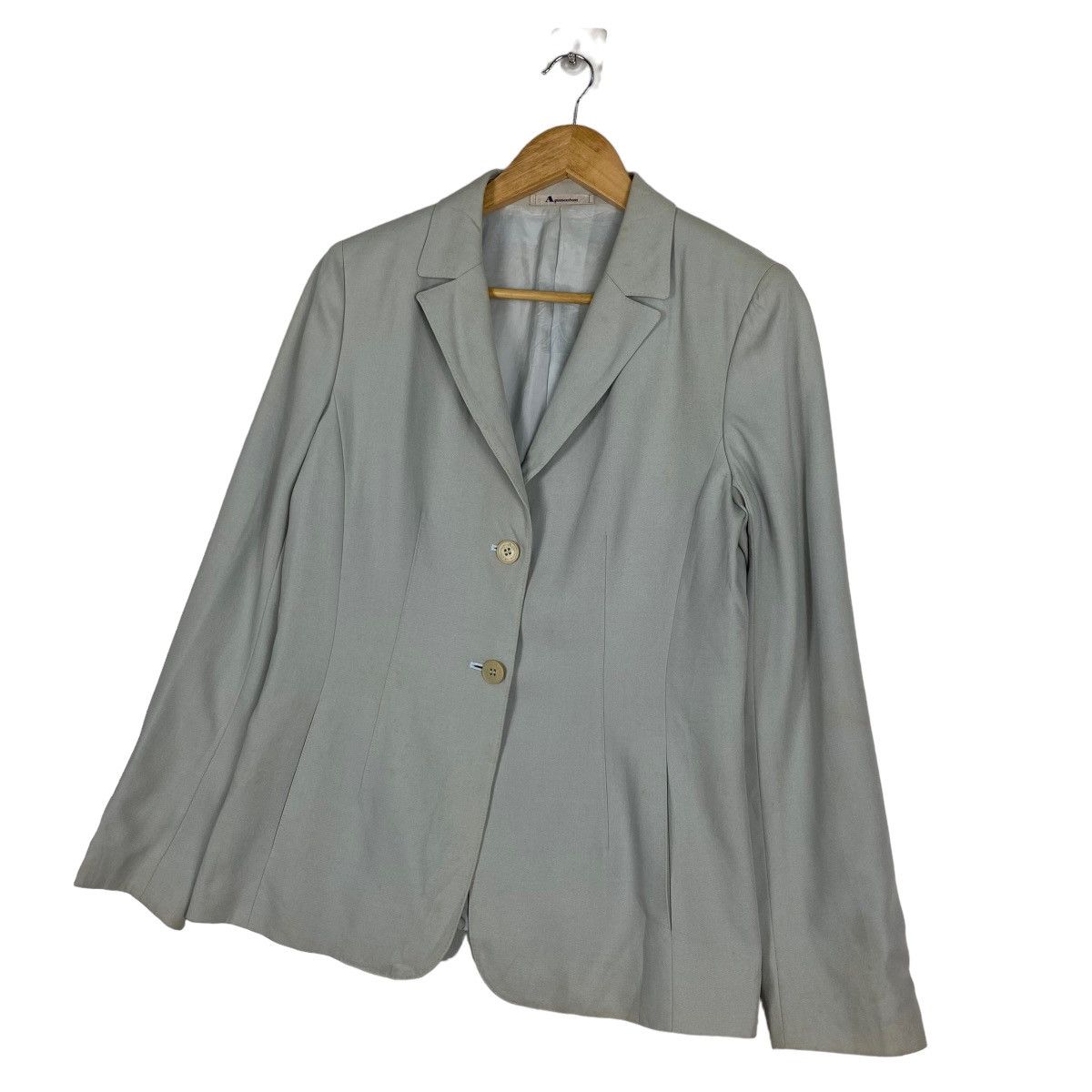 Aquascutum Aquascutum Button Coat Blazer Size US M / EU 48-50 / 2 - 2 Thumbnail