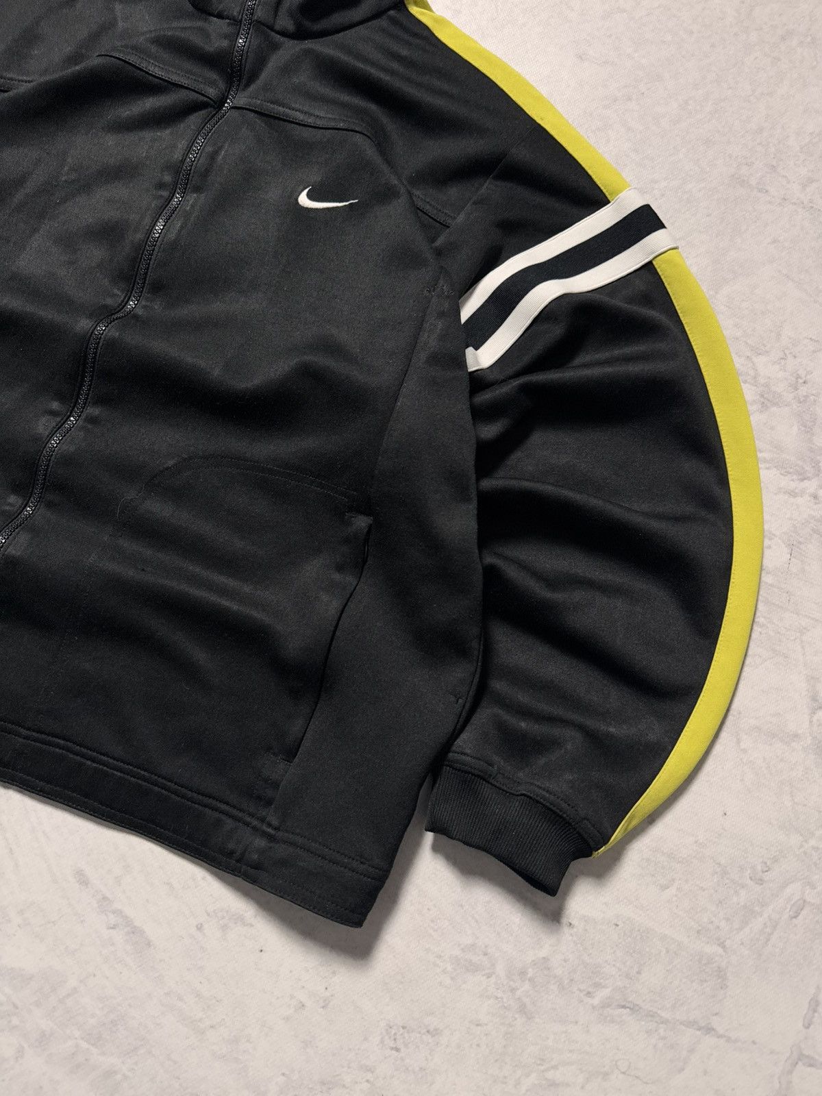 Nike × Vintage 90s Nike Vintage Big Logo Oversize Boxy Fit Track Jacket Size US L / EU 52-54 / 3 - 6 Thumbnail
