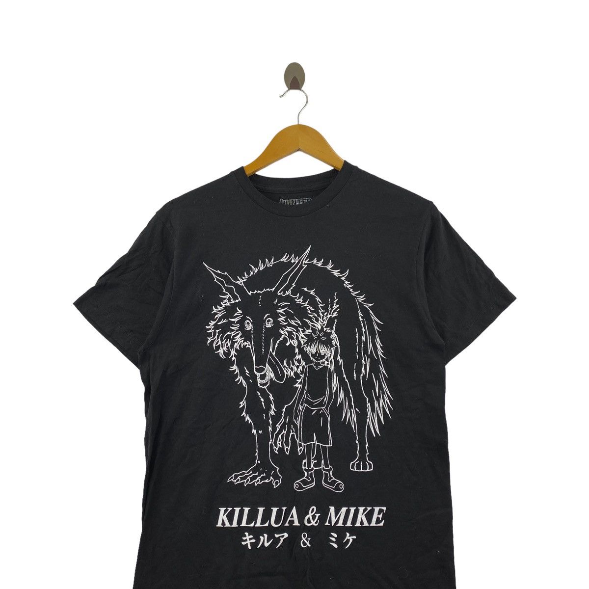 Other KILLUA & MIKE Print Hunter X Hunter Japan Anime Series Black Size US M / EU 48-50 / 2 - 2 Thumbnail