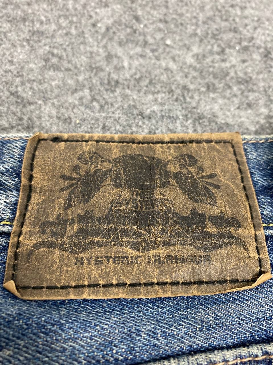 Hysteric Glamour thee hysterics xxx bootcut flare distressed denim Size US 35 - 6 Thumbnail