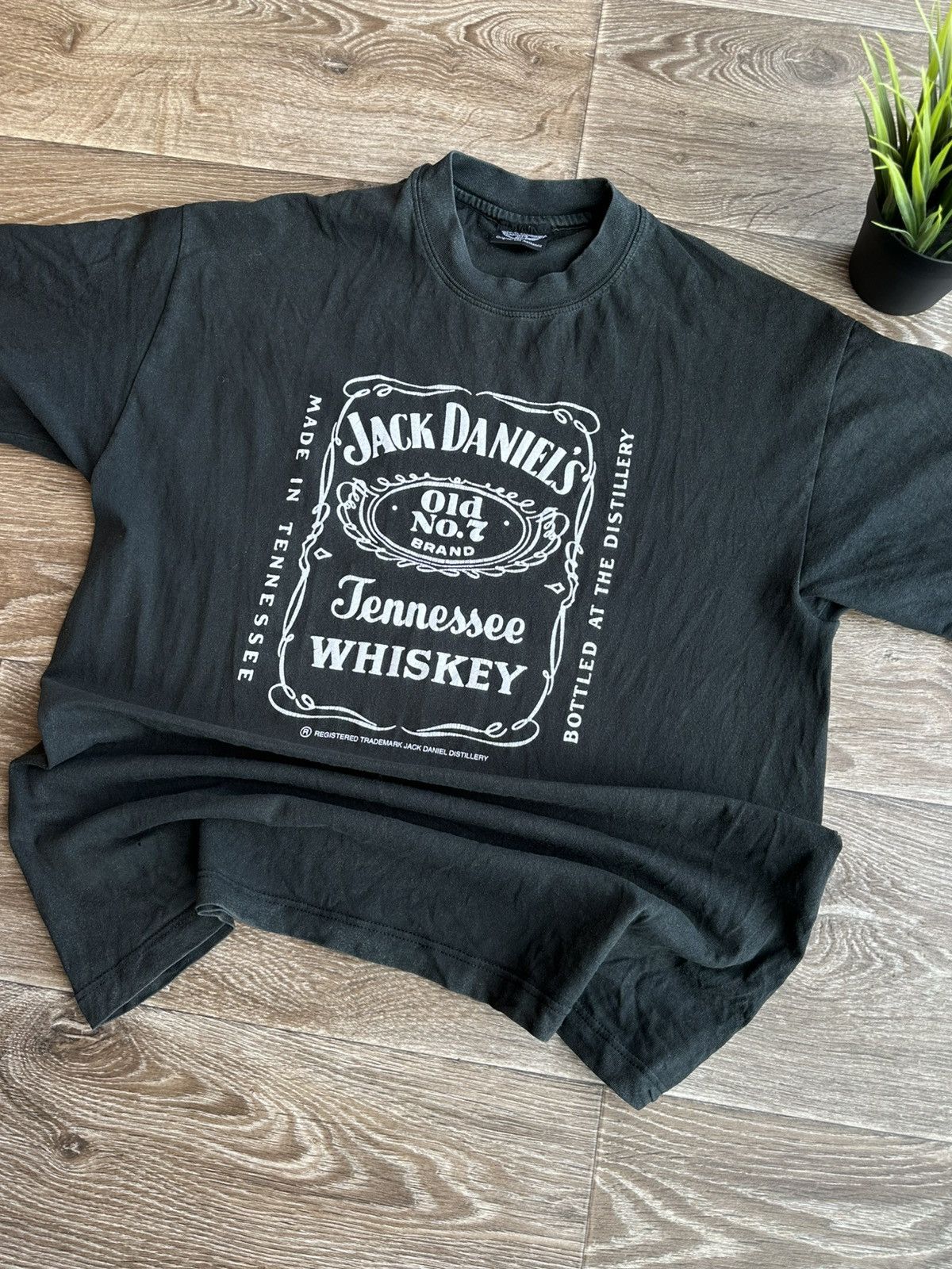 Vintage 🔥 Jack Daniels Whiskey Promo Faded T Shirt Y2K Guinness Beer Size US M / EU 48-50 / 2 - 1 Thumbnail