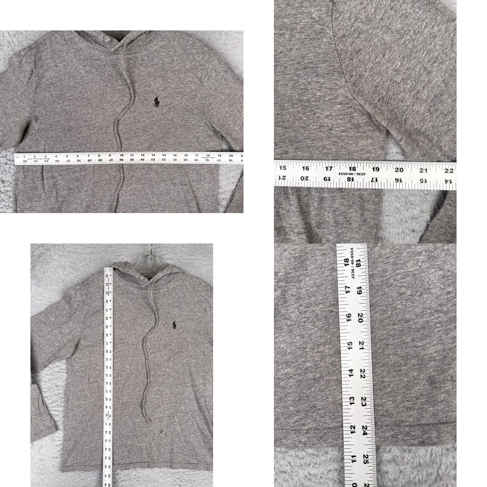 Polo Ralph Lauren Polo Ralph Lauren Shirt Men Small Gray 100% Cotton Pullover Hoodie Pony READ Size US S / EU 44-46 / 1 - 8 Thumbnail