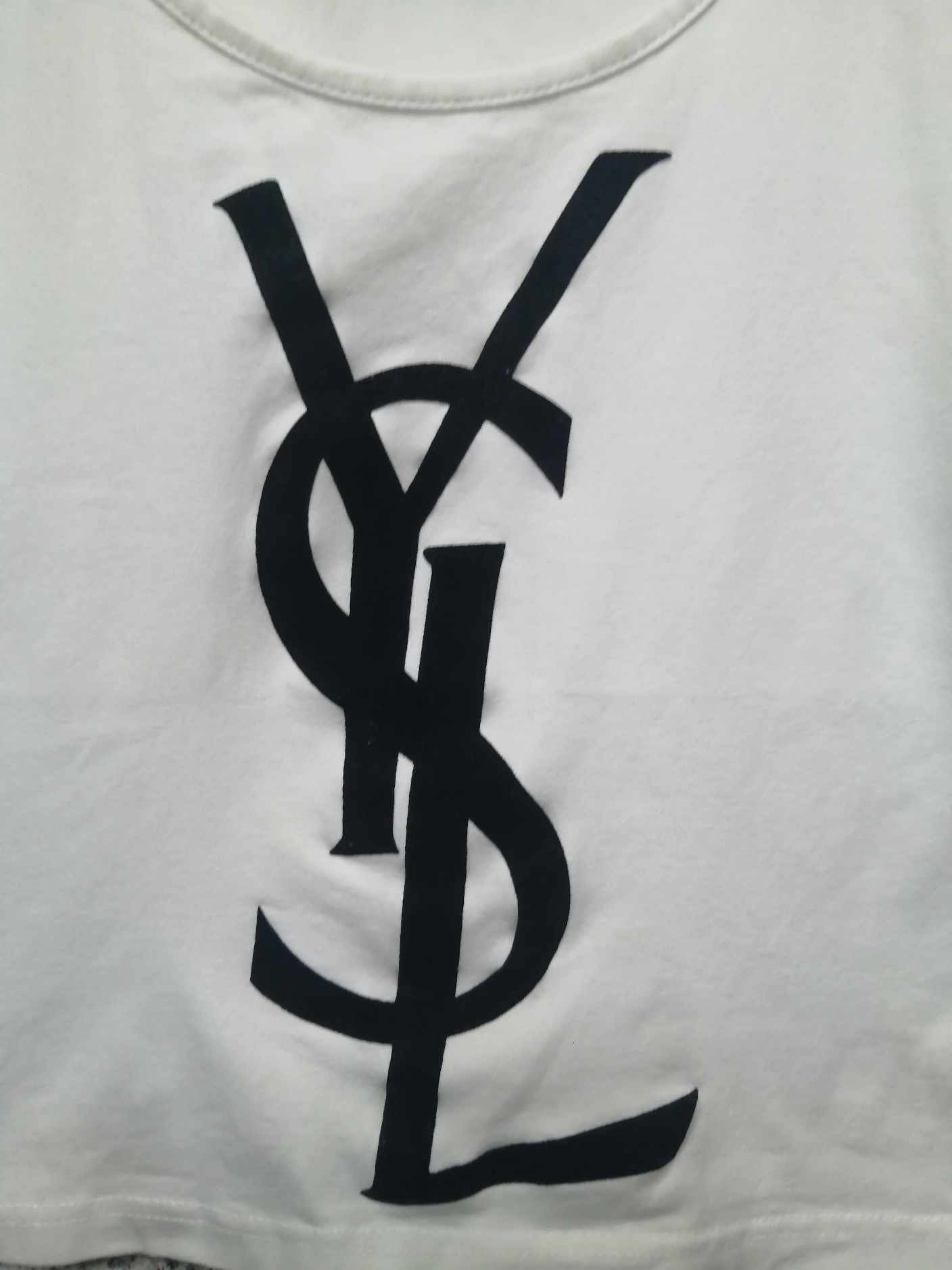Vintage Yves Saint Laurent Big Logo very rare Size US XXS / EU 40 - 3 Thumbnail