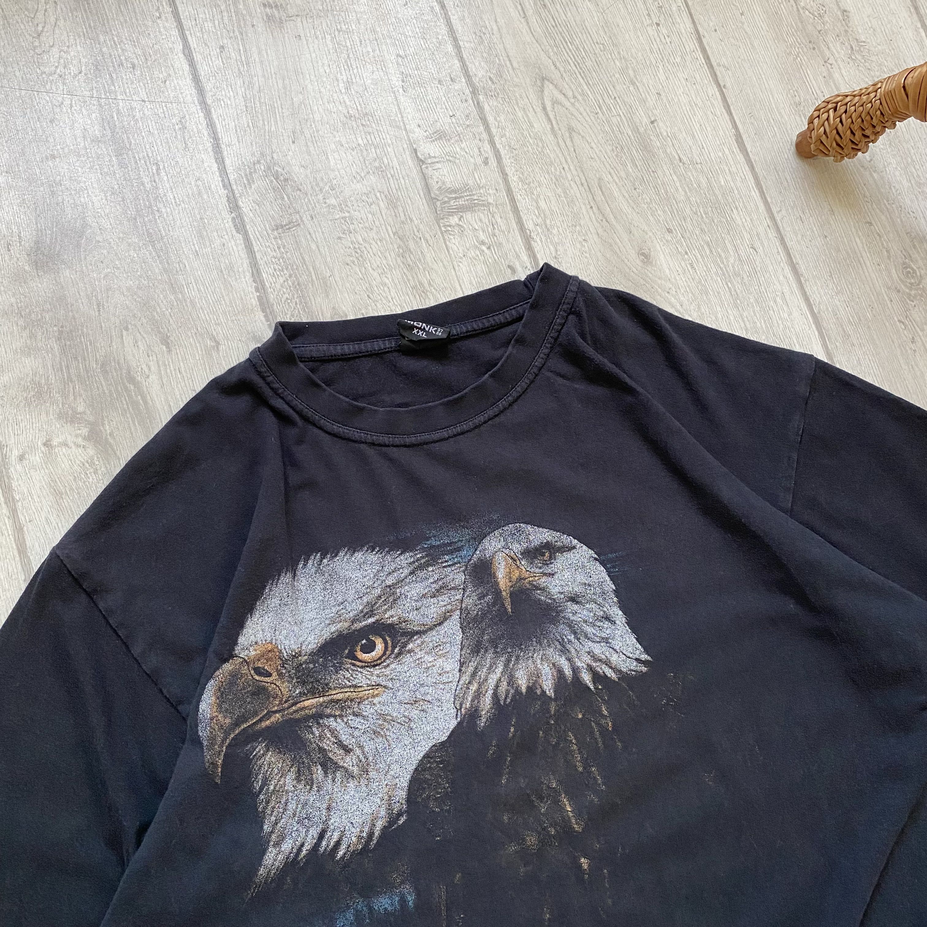 Harley Davidson 🦅 Vintage USA Eagle animal tee Hurley Davidson Style Size US XL / EU 56 / 4 - 2 Thumbnail