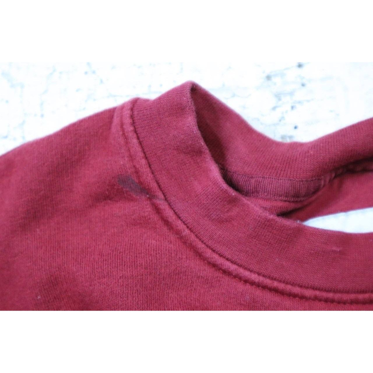 Nike 90s Vintage Nike Swoosh Crewneck - XL Red Y2K Retro Size US XL / EU 56 / 4 - 10 Thumbnail