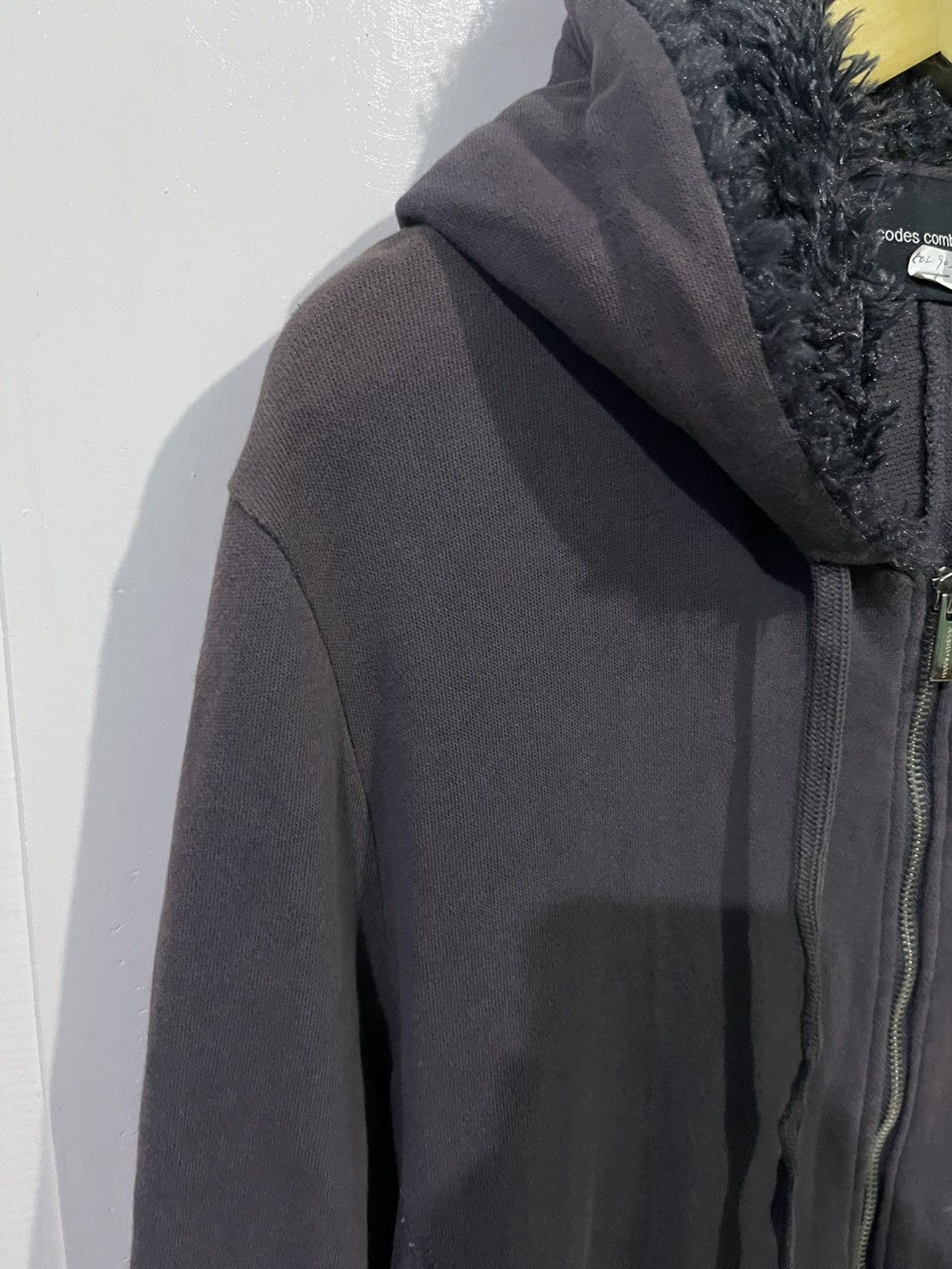 Japanese Brand Codes combine apocalypse hoodie faux fur Size US M / EU 48-50 / 2 - 6 Thumbnail