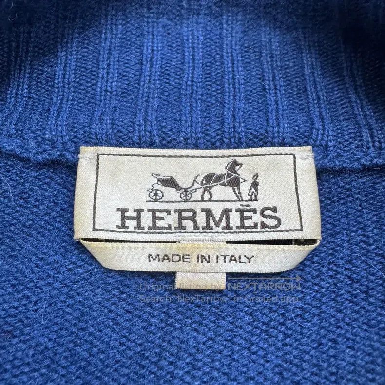 Hermes Suede and Wool Knit Patchwork Jacket