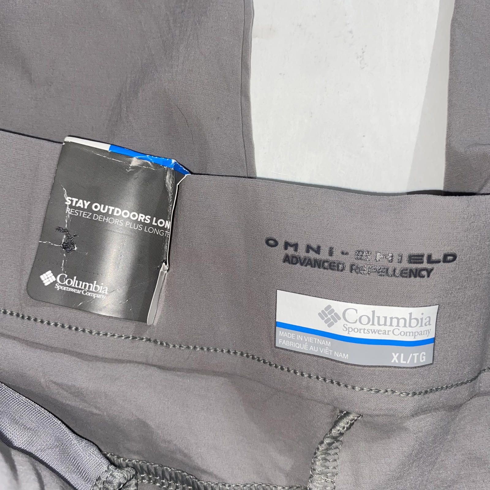 Columbia Columbia Omni-Shield Gray XL Pants NWT Streetwear Techwear Size US 36 / EU 52 - 3 Thumbnail