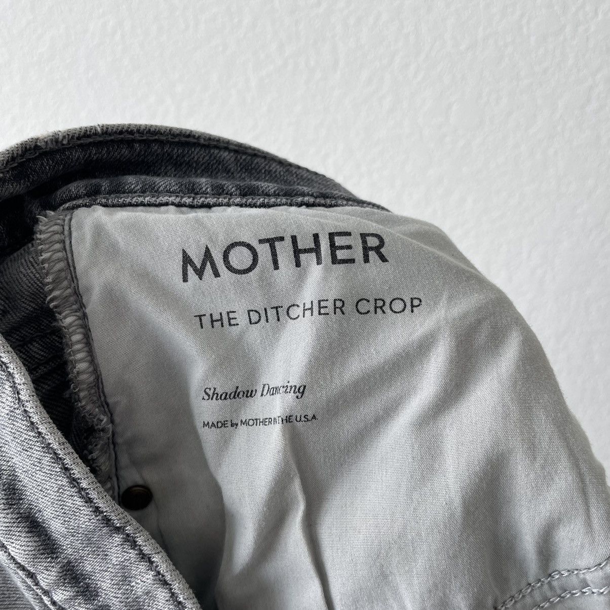 MOTHER Mother Denim The Ditcher Crop Shadow Dancing Jeans Size 30" / US 8 / IT 44 - 9 Thumbnail