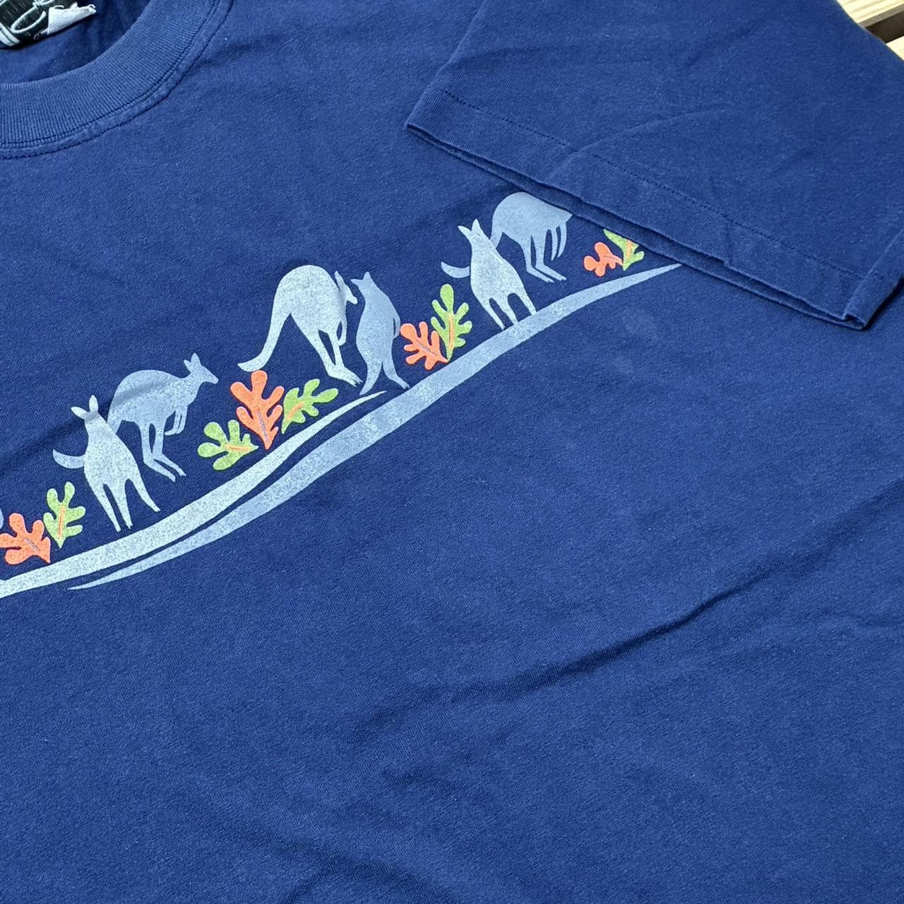Other Vintage Australian Kangaroos Navy Blue Nature Tee Size XL Size US XL / EU 56 / 4 - 3 Thumbnail