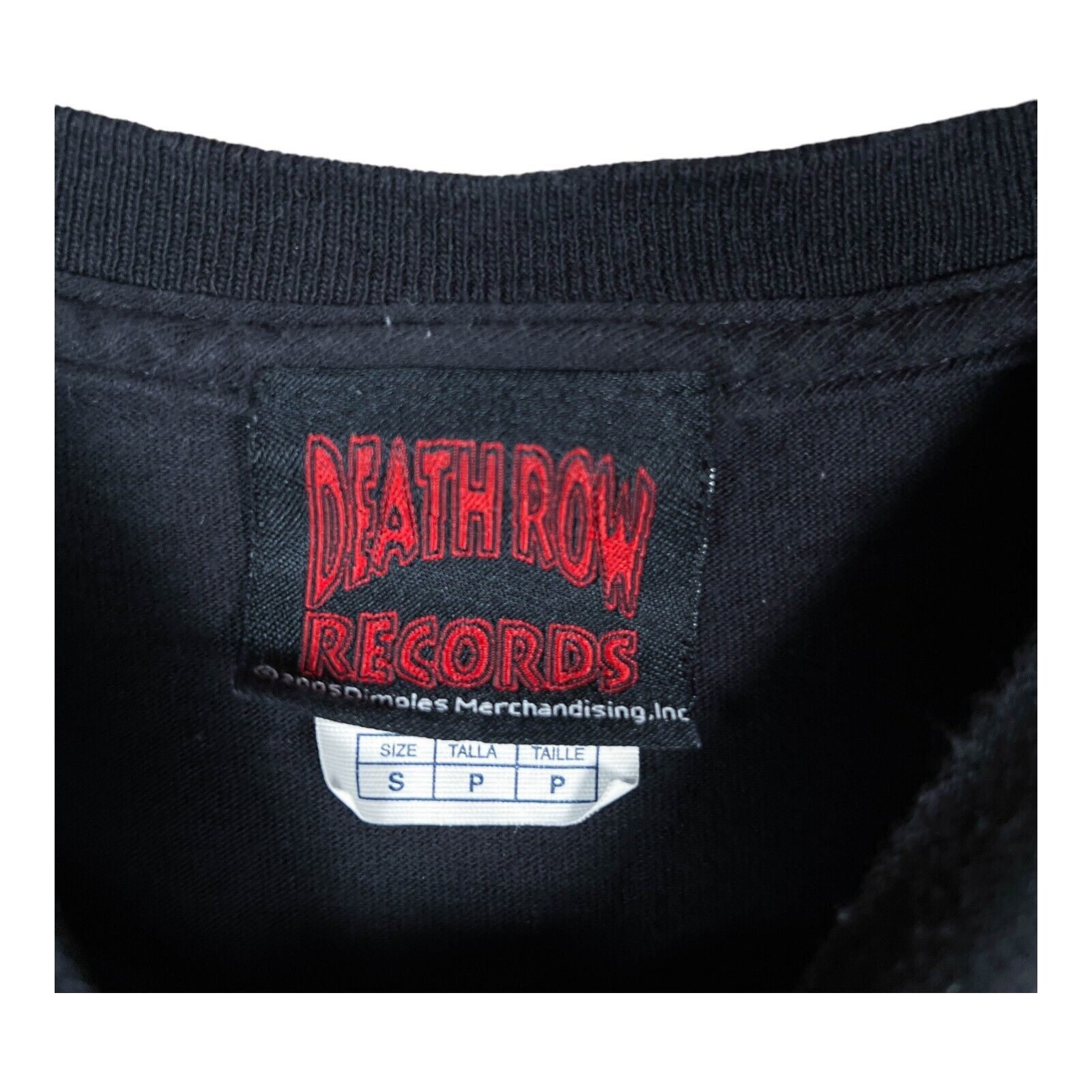 Death Row Records Vintage 2005 Snoop Doggy Dogg Death Row Official Black Shirt Size US S / EU 44-46 / 1 - 5 Thumbnail