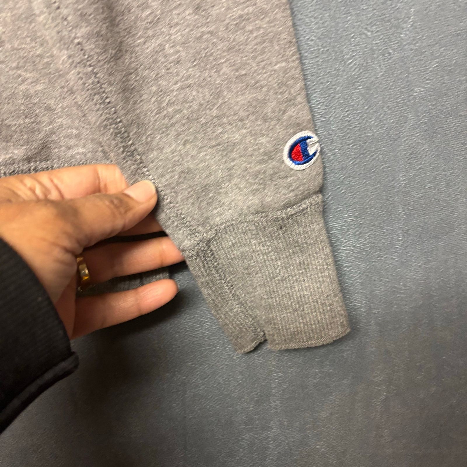 Champion Champion Sweatshirt University San Diego Cropped Sweatshirt Size M / US 6-8 / IT 42-44 - 6 Thumbnail