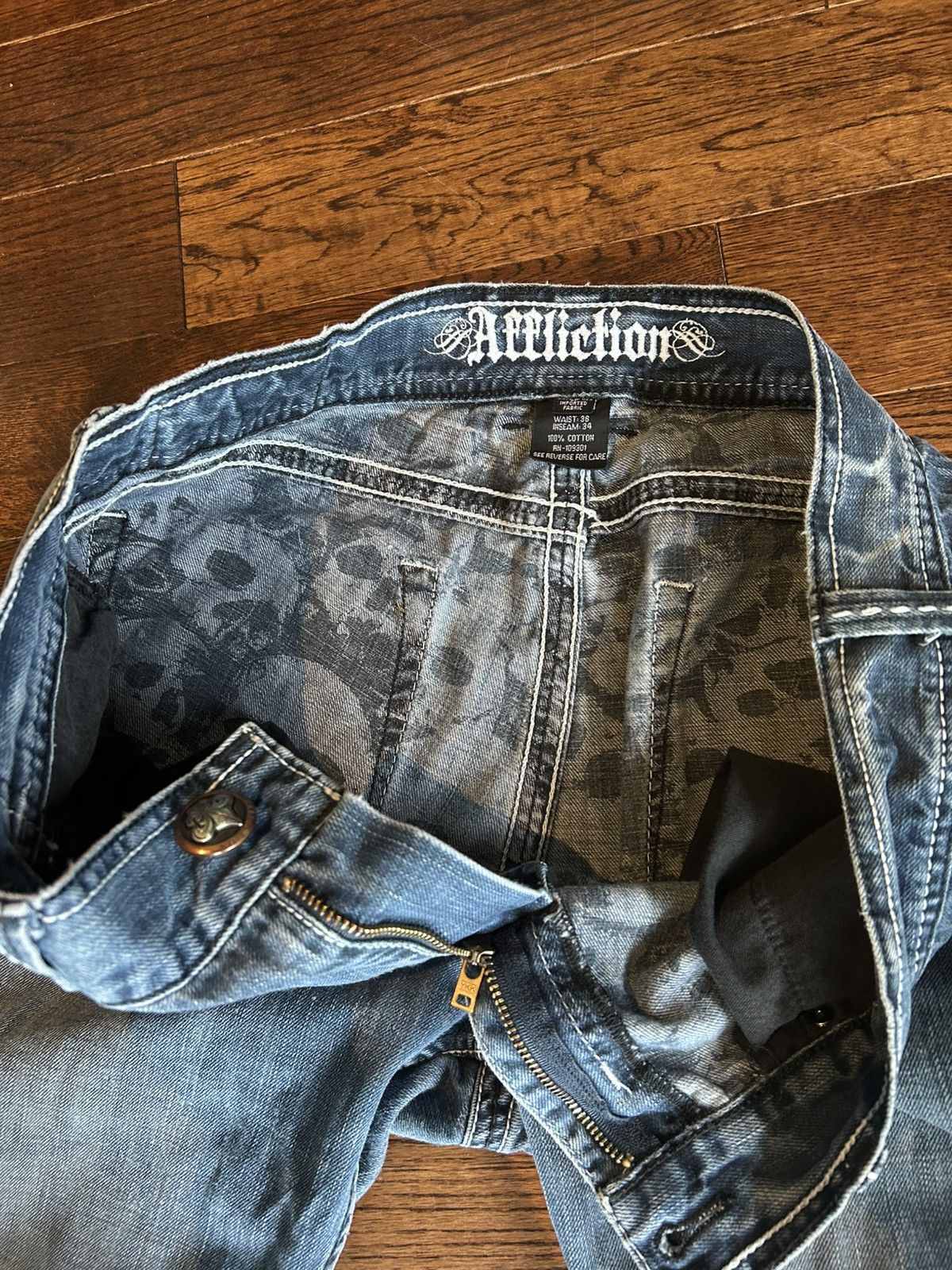 Affliction Affliction Jeans Size US 36 / EU 52 - 2 Thumbnail
