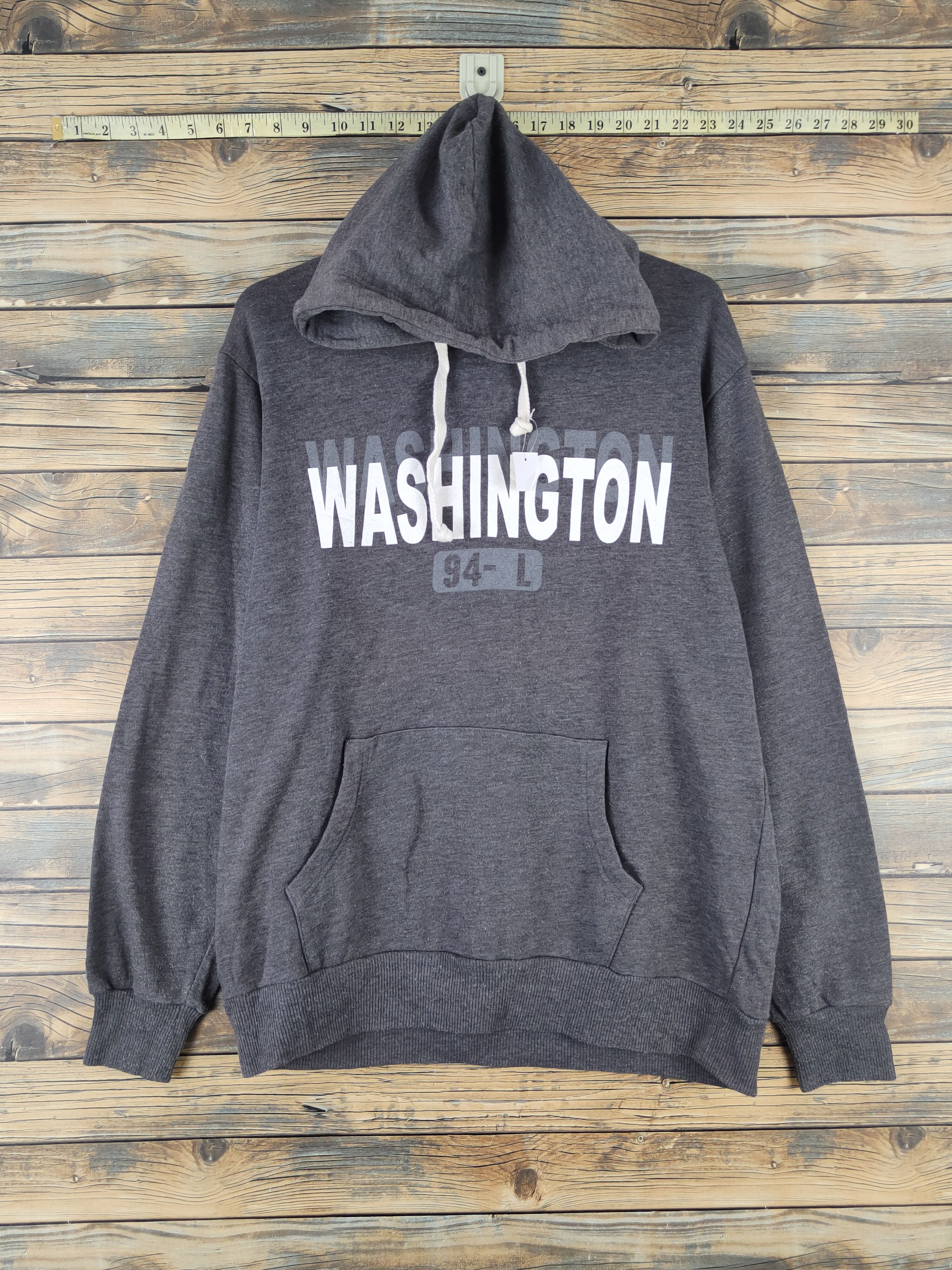 Vintage DL Under Level Dark Gray Hoodie Sweatshirts #2020 Size US L / EU 52-54 / 3 - 1 Thumbnail
