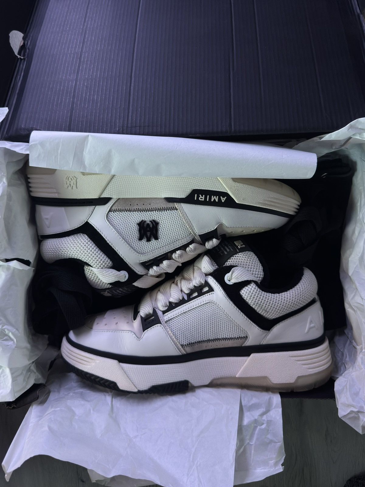 Amiri Amiri MA-1 Low Top Sneaker Size US 11 / EU 44 - 10 Thumbnail