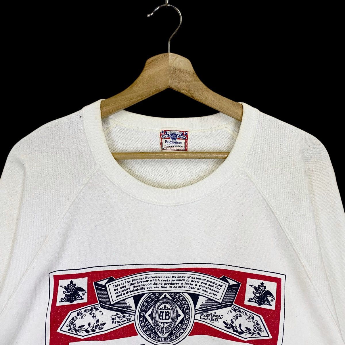 Budweiser Vintage 90s Budweiser Crewneck Sweatshirt Size US M / EU 48-50 / 2 - 4 Thumbnail