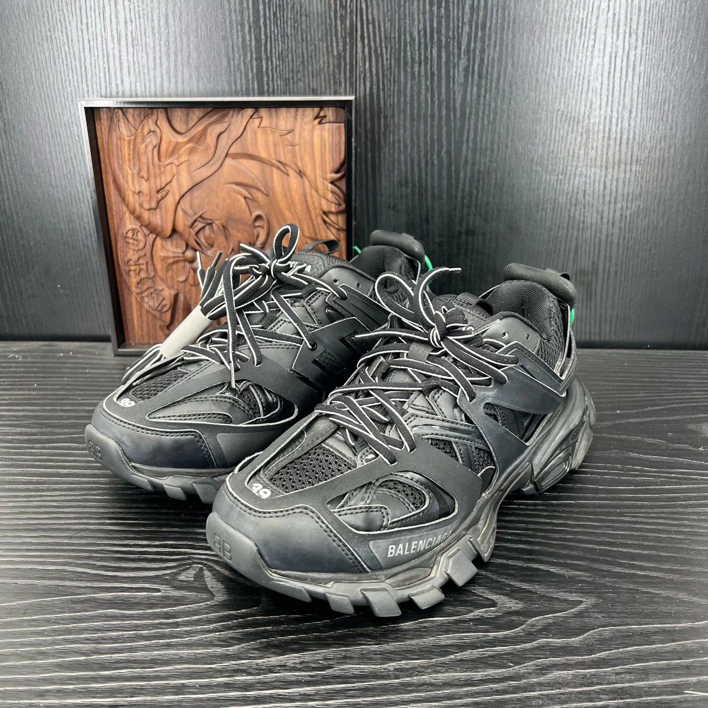 Balenciaga Balenciaga Track Black 39 Original Box 1999 Size US 9 / EU 42 - 1 Thumbnail