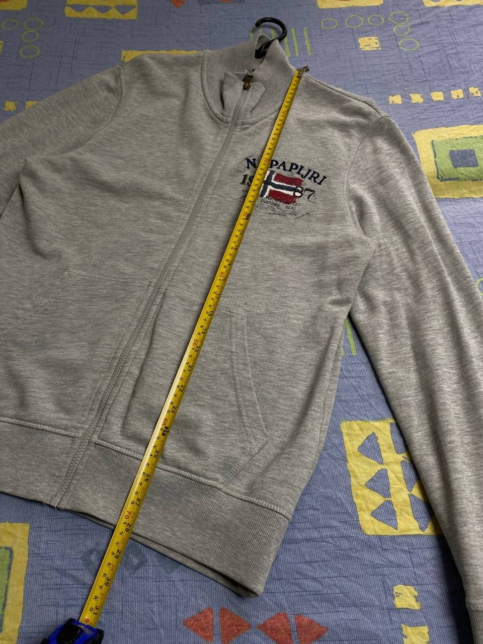 Napapijri Napapijiri vintage wool zip hoodie Size US L / EU 52-54 / 3 - 10 Thumbnail