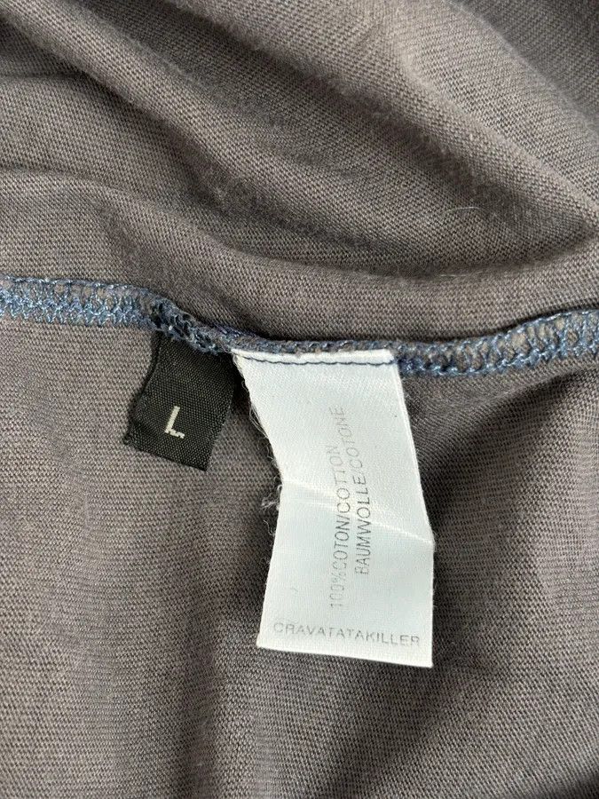 Marithe + Francois Girbaud 2000s Marithé + François Girbaud Faded Grey Tagged Longsleeves Size US M / EU 48-50 / 2 - 10 Thumbnail