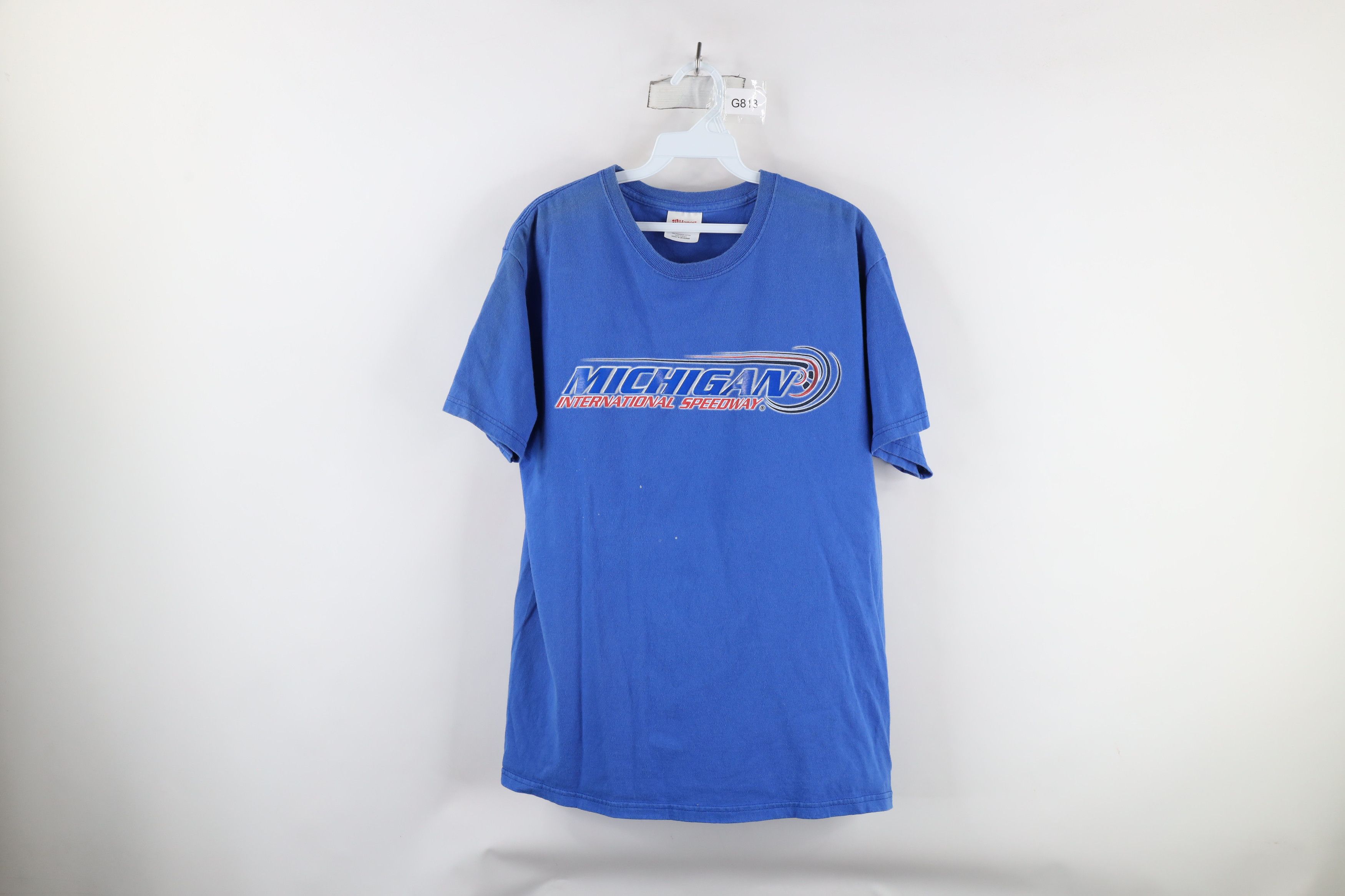 Vintage Vintage Y2K NASCAR Michigan International Speedway T-Shirt Size US M / EU 48-50 / 2 - 1 Thumbnail
