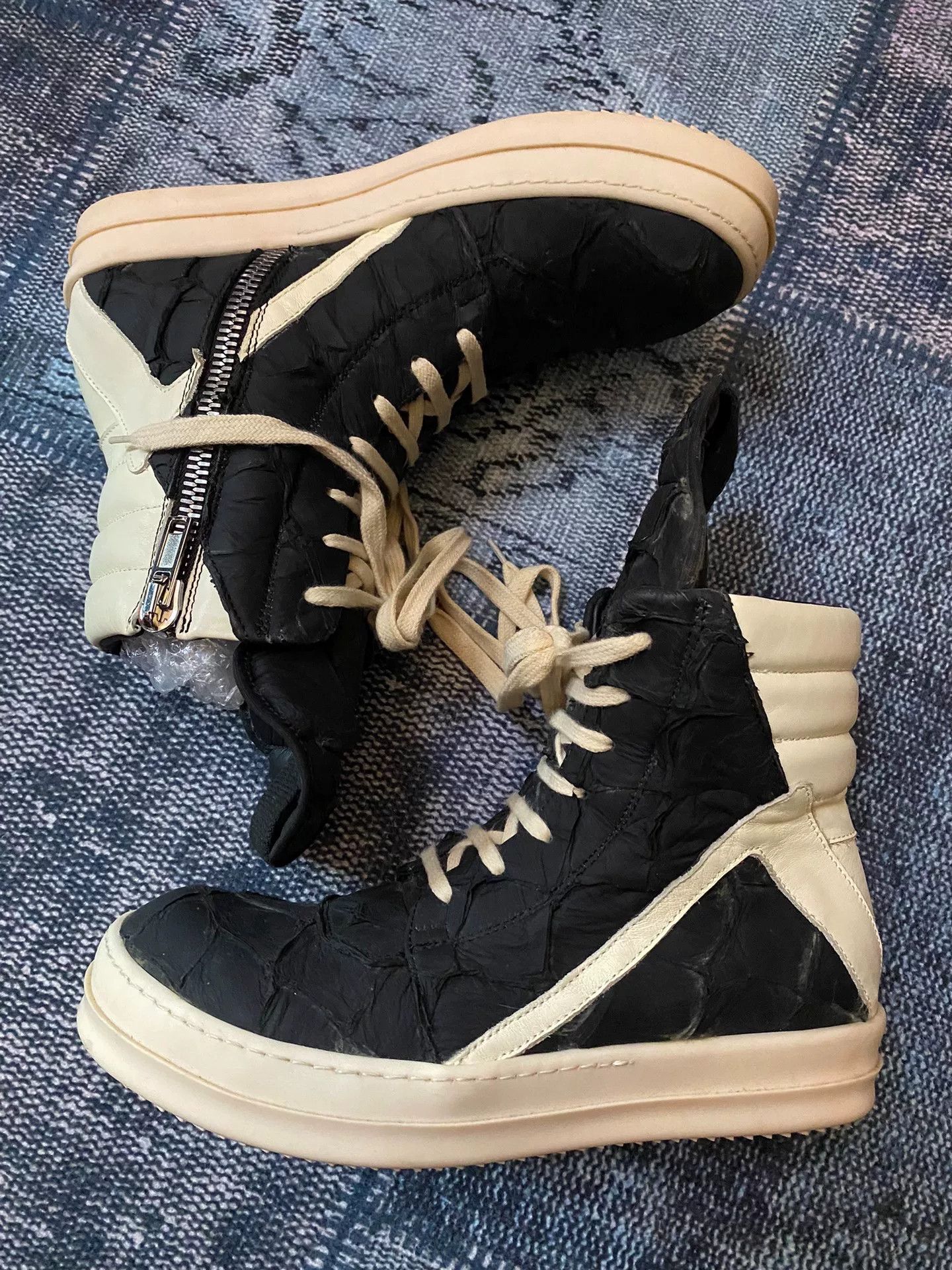 Rick Owens Rick Owens Pink Hitop Sneakers 39 Men Size US 6.5 / EU 39-40 - 1 Thumbnail