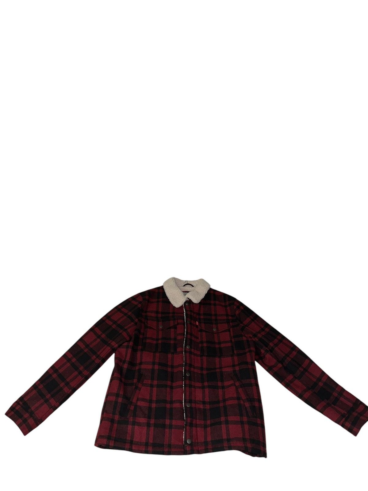 Levi's Levi’s Red flannel jacket Size US M / EU 48-50 / 2 - 1 Thumbnail