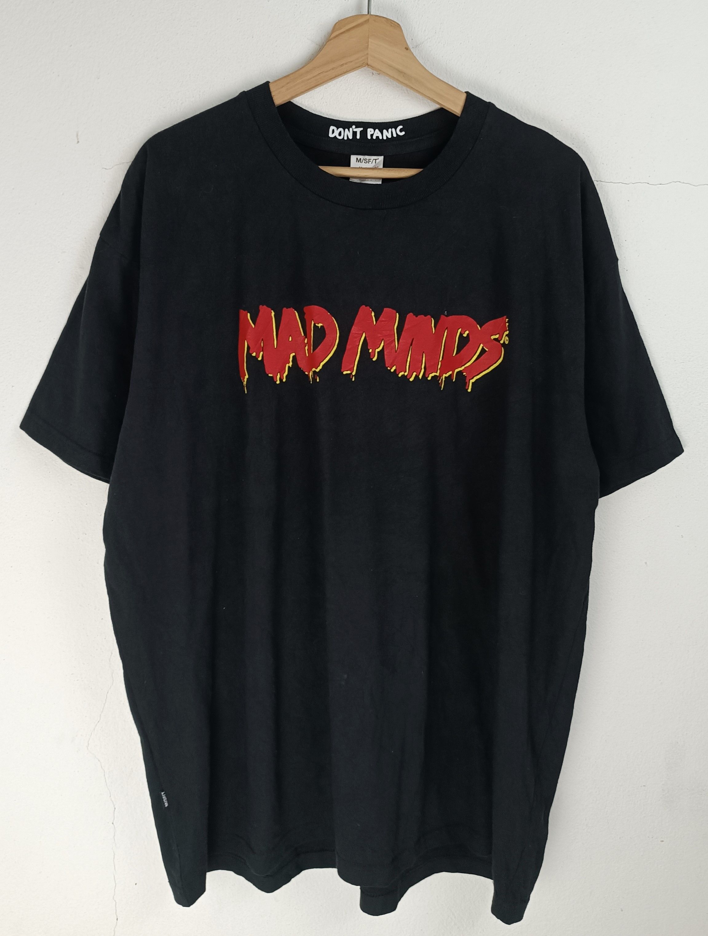 Other VINTAGE MAD MINDS DON'T PANIC TEE horror scary spooky Size US XXL / EU 58 / 5 - 3 Thumbnail