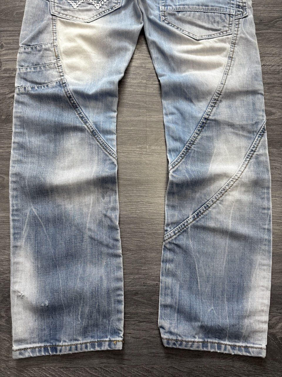 Japanese Brand Japanese Y2K Kosmo Lupo Jeans distressed Denim pants jeans Size US 32 / EU 48 - 7 Thumbnail